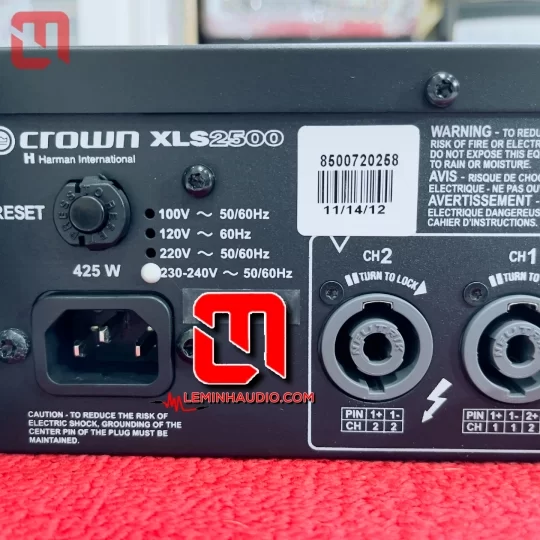 Cục đẩy CROWN XLS 25OO