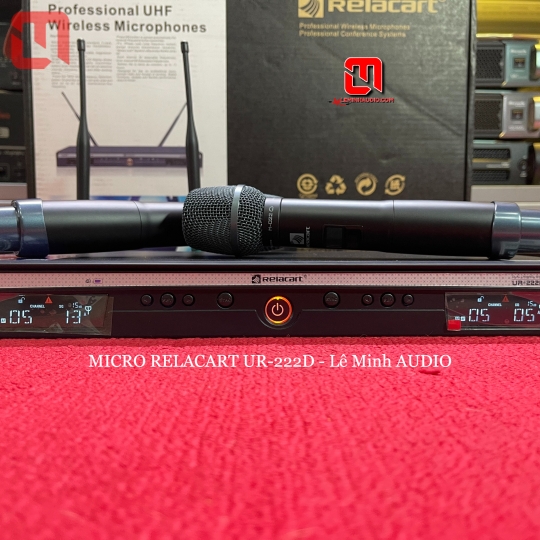 Micro không dây dB RELACART UR – 222D mới 100%