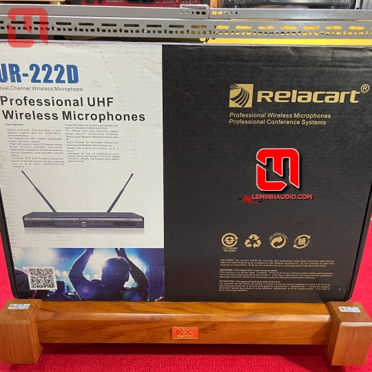 Micro không dây dB RELACART UR – 222D mới 100%