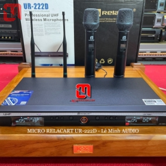 Micro không dây dB RELACART UR – 222D mới 100%