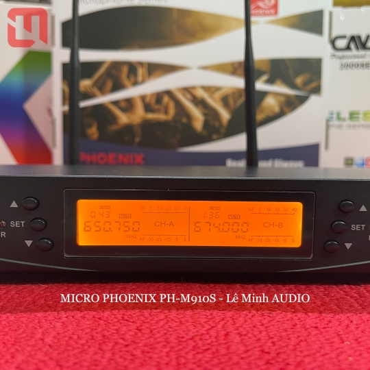 Micro cao cấp không dây PHOENIX PH-M910S