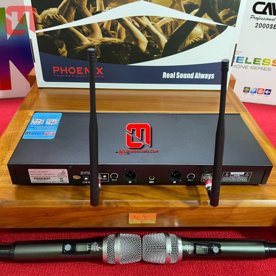 Micro cao cấp không dây PHOENIX PH-M910S