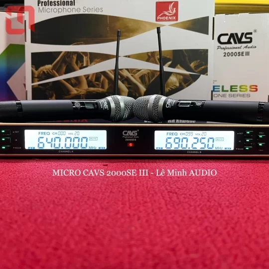 Micro Không Dây cao cấp CAVS 2000SE III