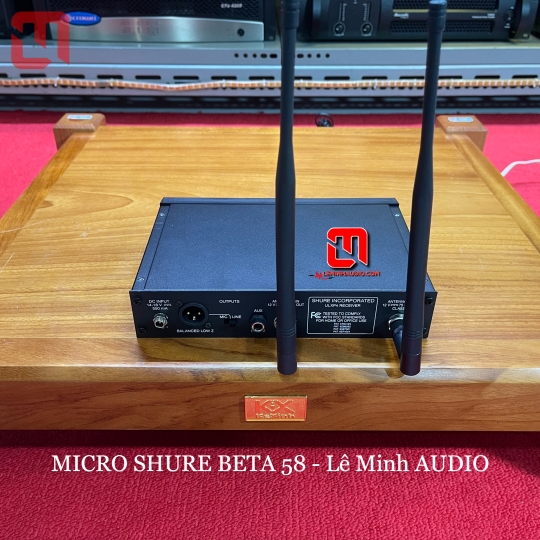 Micro không dây SHURE BETA 58 hàng eBay