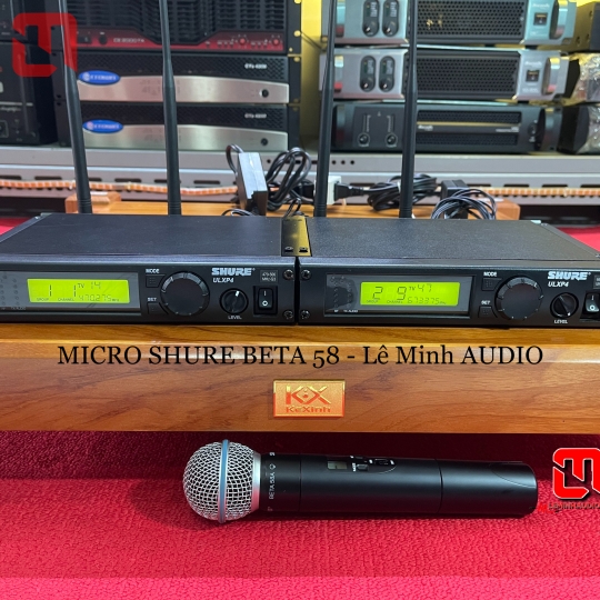 Micro không dây SHURE BETA 58 hàng eBay