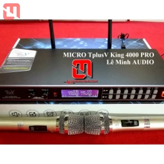 Micro không dây TplusV King 4000 PRO