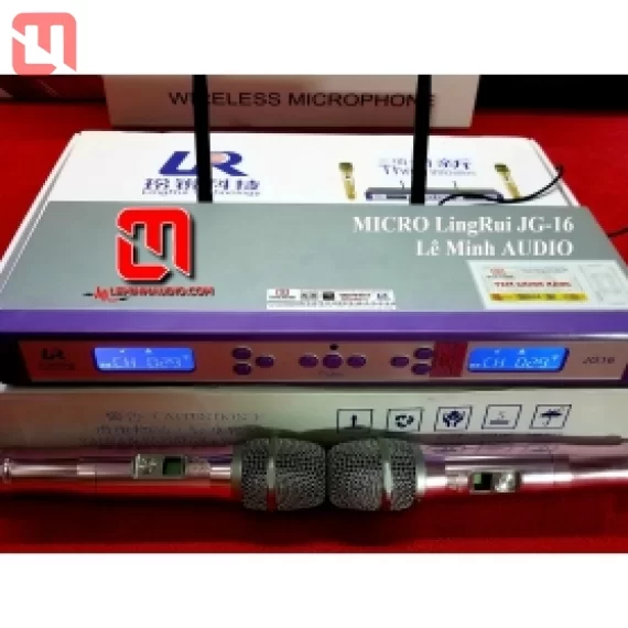 MICRO không dây cao cấp LingRui JG-16