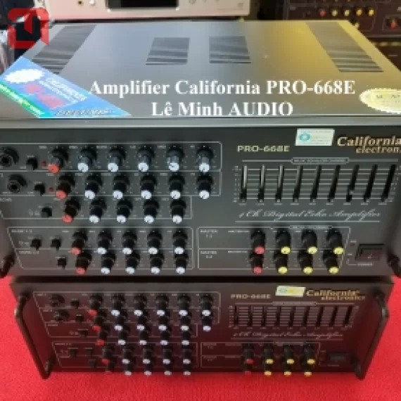 Amplifier California PRO-668E