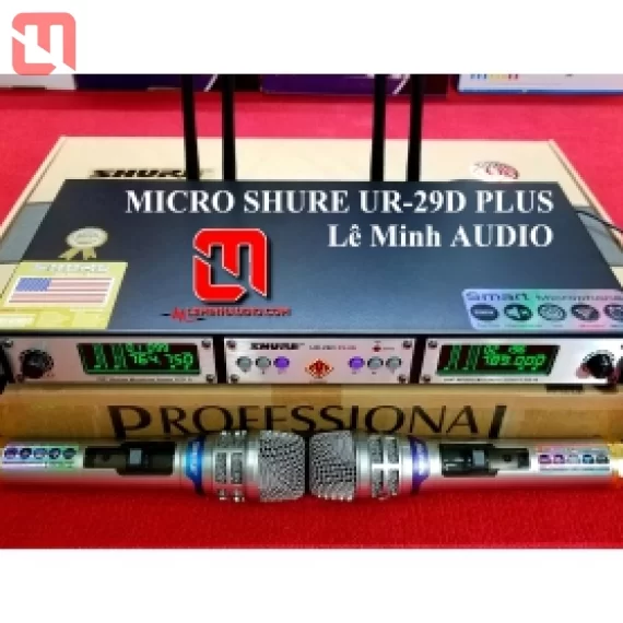 Micro KaraOke SHURE UR-29D Plus