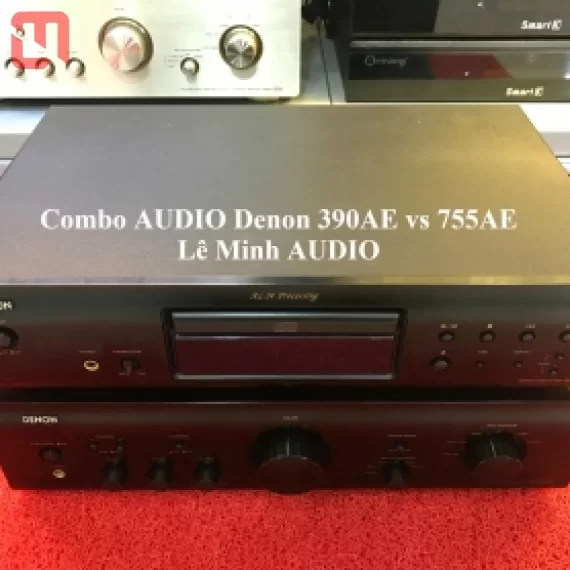 Combo Audio Denon 390AE vs 755AE