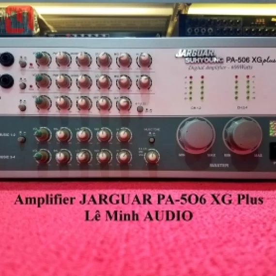Amplifier JARGUAR PA-5O6 XG Plus