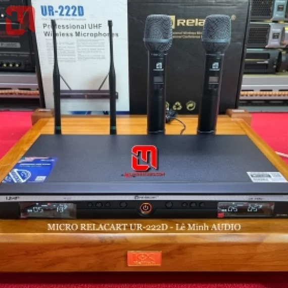 Micro không dây dB RELACART UR – 222D mới 100%